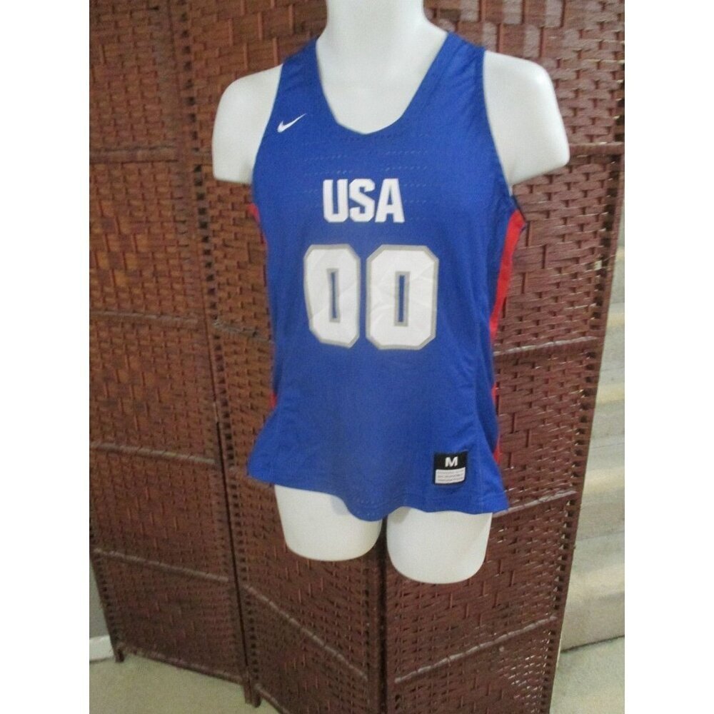 Women's Nike Team USA basketball Jersey Medium Shirt Sleeveless